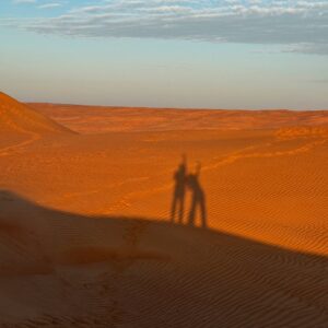 Shruti Ramachandran Instagram - I did something for the first time. 
Saw the desert.

It was stunning.
It was eerie.
It was grounding. 
It was surreal.

It felt like it was full of mysteries not waiting to be uncovered.