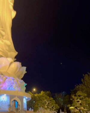 Shubhi Garg Agarwal Instagram - // We visited the iconic Lady Buddha in Da Nang 🇻🇳

Sitting on a hilltop (at Monkey Mountain) by the sea, Lady Buddha is a 67-meters-tall statue in Linh Ung Pagoda Son Tra Peninsula. It’s known as Tuong Phat Ba Quan Am in Vietnamese or Statue of the Goddess of Mercy. Thanks to its height, this work became the tallest of its kind in the country. Not only being a statue, Lady Buddha is also a temple because each of its 17 floors houses twenty-seven Buddha statues for worship! 🪷

Lady Buddha and its neighbor, the Buddhist tower of Thap Xa Loi Temple at Linh Ung Pagoda Son Tra Peninsula are famous Buddhist sites in the city. Both have their own grand architecture and interesting stories linked with Buddhism and Buddha teachings. 🙏

If you’re visiting Da Nang in Vietnam, you must visit the Monkey Mountain where these sites are located!
.
.
.
.
.
.
.
#pickeratpace #indiantraveller #indiantravelblogger #vietnam #vietnamtravel #vietnamtrip #ladybuddha #bonsaitree #danangtrip [things to do in danang, things to do in vietnam, monkey mountain danang, lady buddha vietnam, indian travel influencer]