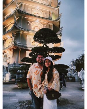 Shubhi Garg Agarwal Instagram - // We visited the iconic Lady Buddha in Da Nang 🇻🇳

Sitting on a hilltop (at Monkey Mountain) by the sea, Lady Buddha is a 67-meters-tall statue in Linh Ung Pagoda Son Tra Peninsula. It’s known as Tuong Phat Ba Quan Am in Vietnamese or Statue of the Goddess of Mercy. Thanks to its height, this work became the tallest of its kind in the country. Not only being a statue, Lady Buddha is also a temple because each of its 17 floors houses twenty-seven Buddha statues for worship! 🪷

Lady Buddha and its neighbor, the Buddhist tower of Thap Xa Loi Temple at Linh Ung Pagoda Son Tra Peninsula are famous Buddhist sites in the city. Both have their own grand architecture and interesting stories linked with Buddhism and Buddha teachings. 🙏

If you’re visiting Da Nang in Vietnam, you must visit the Monkey Mountain where these sites are located!
.
.
.
.
.
.
.
#pickeratpace #indiantraveller #indiantravelblogger #vietnam #vietnamtravel #vietnamtrip #ladybuddha #bonsaitree #danangtrip [things to do in danang, things to do in vietnam, monkey mountain danang, lady buddha vietnam, indian travel influencer]