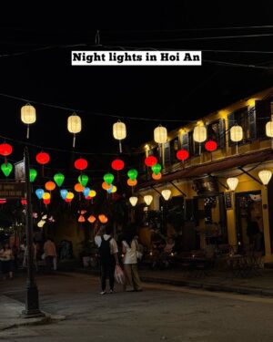 Shubhi Garg Agarwal Instagram - // An evening in Hoi An ancient town! 🇻🇳

The lanterns are a distinctive feature of the ancient town of Hoi An. I absolutely loved what I saw. The vibe was extremely alluring and the town looked really picturesque with the lit up, colorful lanterns.

If you ask me, seeing Hoi An lanterns is a one-of-a-kind experience that visitors to Hoi An should not miss out on. 🏮🧧
.
.
.
.
.
.
.
#pickeratpace #indianblogger #indiantraveller #indiantravelblogger #vietnamtravel #hoianvietnam #hoianancienttown #hoiantrip #hoiancity #hoianoldtown #hoianlanterns #lanternfestival #vietnamlandscape [vietmam things to do, hoi an ancient town, hoi an things to do, hoi an boat ride, hoi an market]