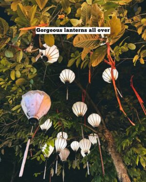 Shubhi Garg Agarwal Instagram - // An evening in Hoi An ancient town! 🇻🇳

The lanterns are a distinctive feature of the ancient town of Hoi An. I absolutely loved what I saw. The vibe was extremely alluring and the town looked really picturesque with the lit up, colorful lanterns.

If you ask me, seeing Hoi An lanterns is a one-of-a-kind experience that visitors to Hoi An should not miss out on. 🏮🧧
.
.
.
.
.
.
.
#pickeratpace #indianblogger #indiantraveller #indiantravelblogger #vietnamtravel #hoianvietnam #hoianancienttown #hoiantrip #hoiancity #hoianoldtown #hoianlanterns #lanternfestival #vietnamlandscape [vietmam things to do, hoi an ancient town, hoi an things to do, hoi an boat ride, hoi an market]