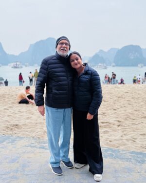 Shubhi Garg Agarwal Instagram - // We booked a day cruise for a trip to Halong Bay and it was absolutely amazing! 🛳️

The trip started with a bus ride from Hanoi to the Tuan Chuan Island and that’s where we got on the boat that the actual tour is on. They served us lunch 🥙 while we admired a few interesting sites like the fighting cock islet and Kissing Chickens rock formation. 😍

We then docked to do some fun boat rides and we opted for Speed Boat and a Bamboo Boat ride instead of Kayaking around the Luon Cave.

Our second stop was the Sung Sot Cave and this was indeed the most crowded spot. We climbed 300 steps to explore the caves and got to see a really pretty view. The limestone formations inside the caves were truly magical. ⛰️

Our last stop was the TiTop island which is a beach site and you can either go swimming or hiking but they only give you about 30 mins so we simply picked up a few snacks and enjoyed sightseeing. 😍

The entire cruise was for about 11 hours which included transportation to the Bay from Hanoi Old Quarter, a Vietnamese lunch (drinks separate charge) on the cruise, sightseeing and activities, and a sunset snack before heading back to Hanoi.
.
.
.
.
.
.
.
.
#pickeratpace #indianblogger #indiantravelblogger #vietnam #vietnamtravel #hanoi #halongbay #daycruise #halongbaycruise #travelgram #vietnamtrip [indian travel blogger, vietnam travel, halong bay cruise, day cruise halong bay]