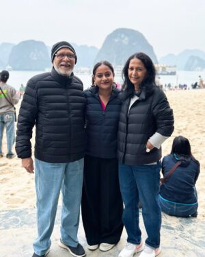 Shubhi Garg Agarwal Instagram - // We booked a day cruise for a trip to Halong Bay and it was absolutely amazing! 🛳️

The trip started with a bus ride from Hanoi to the Tuan Chuan Island and that’s where we got on the boat that the actual tour is on. They served us lunch 🥙 while we admired a few interesting sites like the fighting cock islet and Kissing Chickens rock formation. 😍

We then docked to do some fun boat rides and we opted for Speed Boat and a Bamboo Boat ride instead of Kayaking around the Luon Cave.

Our second stop was the Sung Sot Cave and this was indeed the most crowded spot. We climbed 300 steps to explore the caves and got to see a really pretty view. The limestone formations inside the caves were truly magical. ⛰️

Our last stop was the TiTop island which is a beach site and you can either go swimming or hiking but they only give you about 30 mins so we simply picked up a few snacks and enjoyed sightseeing. 😍

The entire cruise was for about 11 hours which included transportation to the Bay from Hanoi Old Quarter, a Vietnamese lunch (drinks separate charge) on the cruise, sightseeing and activities, and a sunset snack before heading back to Hanoi.
.
.
.
.
.
.
.
.
#pickeratpace #indianblogger #indiantravelblogger #vietnam #vietnamtravel #hanoi #halongbay #daycruise #halongbaycruise #travelgram #vietnamtrip [indian travel blogger, vietnam travel, halong bay cruise, day cruise halong bay]
