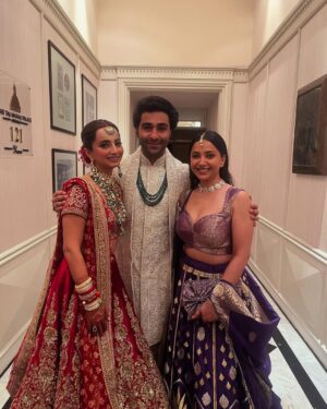 Shweta Basu Prasad Instagram - Dearest Aadar and Alekha have a beautiful journey ahead. Congratulations and Lots of love 🤗❤️