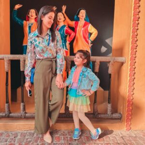 Shweta Sood Instagram - Summer Vacation Alert…! 🧿
.
.
#mood #potd #vibes #momndaughter #goodvibe  #vibe #shwetasood #punjabibrizzle 💕