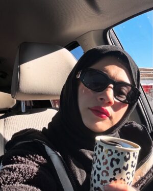 Sidra Batool Instagram - ❄️☕️🚗