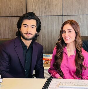 Sidra Niazi Instagram - Aryan… The star of the show 💫

@haroonkadwani You were such a joy to work with. You are not just an outstanding performer, but an equally hardworking and humble person. More power to you and best of luck for your future projects. 

Fireworks Finalé👏🏻👏🏻👏🏻
#jhoom came to a spectacular end and I’m so happy to have been part of this beautifully crafted project. 

Congratulations to @abdullah.kadwani @asadaqureshi @hashimnadeem.official @ali.faizan.338 @mariekhan1 @wajhifarookiofficial for creating a masterpiece.

And all the amazing cast and their astounding performances.
