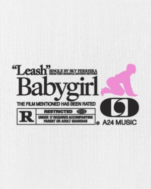 Sky Ferreira Instagram - Wanna be the babygirl? Now in the Shop: Babygirl x Sky Ferreira “Leash” Baby Tee and Dog Leash to celebrate Sky’s hit single from the soundtrack. Babygirl Tee trio and Crewneck also restocked!