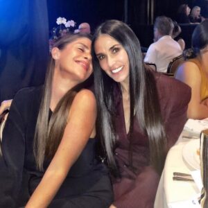 Soleil Moon Frye Instagram - I am so very proud of this beautiful light of love and inspiration in our lives @demimoore Thank you for the way you shine your spirit, strength, grace, and beautiful heart on the world. You inspire us to be the best versions of ourselves & I love you so very much. Thank you for the treasure of our friendship, wonderful family, and your incredible kindess, love and support. 
🤍🙏🤍