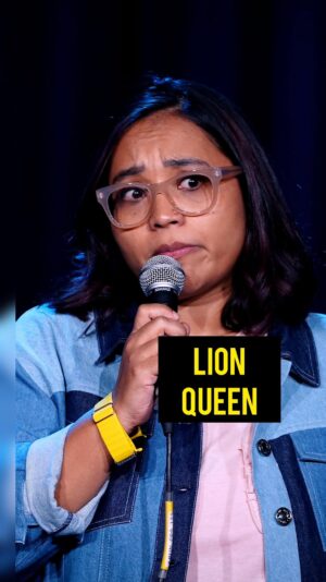 Sonu Venugopal Instagram - Lion Queen >>>>> Lion King
Watch my special ‘Punyakoti’ streaming on @insider.in.
Link in bio.

Regards

[reels, fun, comedy, standup, Kannada, Bangalore]