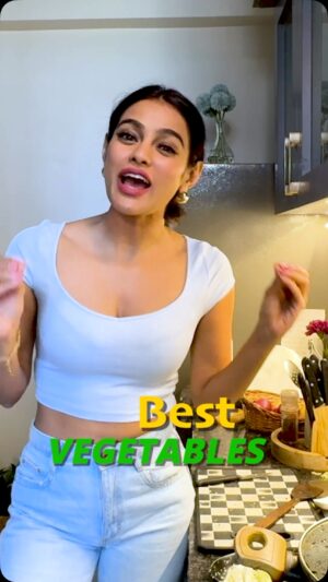 Sonyaa Ayodhya Instagram - The perfectly cooked broccoli 😘 #veganrecipes #veg #foodlovers #mood #goodmood #goodfood