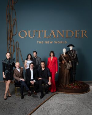 Sophie Skelton Instagram - Forget standing stones 😉...Sophie Skelton time travels eons in every episode.⏳✨ Following a surprise appearance at SCAD in 2018 for @scadmoa’s “Outlander” costume exhibition, Sophie returned for @scadtvfest to accept our Lumière Award, honoring an actor who lights up every era she steps into. 🔥 Sophie, you’ve truly earned your spot in the history books—and our hearts! 💫 
 
@scaddotedu 
@sophie.skelton 

#SCAD 
#SCADTVfest 
#TVfest 
#SCAD45 
#Outlander 
#BriannaFraser 
#SophieSkelton 
#SassenachSuperstar 
#BoldSchool 
#TerryDresbach