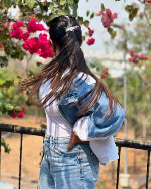 Soundarya Reddy Instagram - I think attitude is everything 😎💥

Outfit- ma✨
MUA - @triya_glam_makeup 
Nails - @luxesalon_hyd.kondapur 

#soundaryareddy #hanuman #soundu #rama #s🫶🏻u