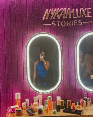 Sowkya Reddy Instagram - Last night at Nykaa Luxe Stories in Hyderabad—an evening filled with incredible women, beauty, and endless fun! ✨💖 
@mynykaa @nykaaluxe 

#NykaaLuxe #HyderabadNights #nykaa #nykaaluxestories #makeupparty #hyderabadblogger