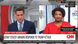 Stacey Abrams Instagram - Trump’s goal last night was distraction—because he knows he has failed to deliver for the American people. While I’ve been working to lower costs for families, he and his flunkies are trying to rip that help away. They’d rather punish those of us doing the work than actually serve the American people. We won’t let them.