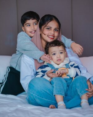 Sunaina Basheer Instagram - Growing up with these two? A beautiful kind of chaos.😜💙