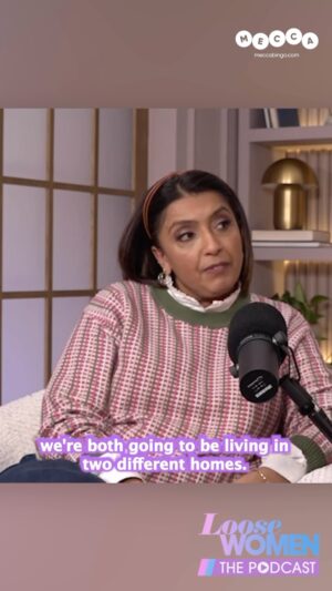Sunetra Sarker Instagram - Sunetra reveals how she explained to her son Noah that she and his dad were getting a divorce🧩

#loosewomen #loosewomenthepodcast