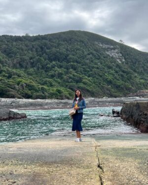 Sunita Marshall Instagram - The most amazing day today at Storm river suspension bridge #stormsriversuspensionbridge and Bloukrans bungy bridge #bloukransbungy 

@hassan.ahmedofficial