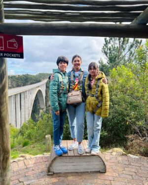 Sunita Marshall Instagram - The most amazing day today at Storm river suspension bridge #stormsriversuspensionbridge and Bloukrans bungy bridge #bloukransbungy 

@hassan.ahmedofficial