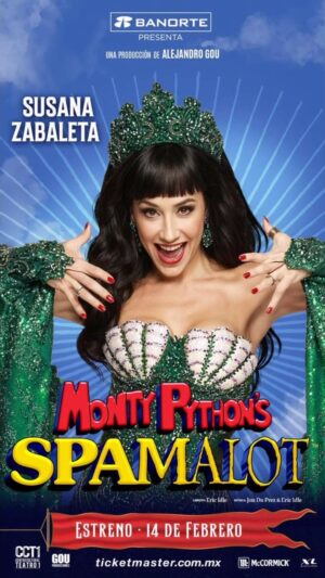 Susana Zabaleta Instagram - 🗡️ ¡Chamacos, no saben que emoción! Estaré de regreso en el teatro 🎭 Este 14 de febrero estrenamos @spamalotmx. 

¡Los espero! 🙏🏻
🎟️ https://bit.ly/Spam25Susana