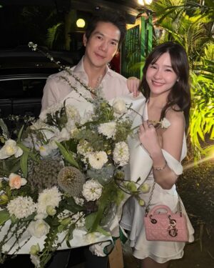 Sushar Manaying Instagram - Happy Valentine’s Day kaa :) 🤍💕 รักนะค้า 🫶🏻🥰
