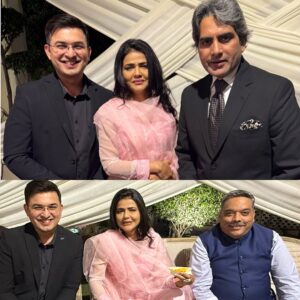 Sweta Singh Instagram - S.S के परिवार के कार्यक्रम में S-S-S-S 😁 #Aajtak #reunion