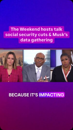 Symone Sanders Instagram - The Weekend hosts weigh in on the forthcoming cuts for social security.