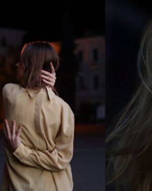 Taisiia-Oksana Shchuruk Instagram - лежачи на своїх думках вовтузилась 
чому це повинні бачити 
чому герої моїх словосполучень заходити мають на території чужих екранів 
не збиратиму рими крихти віником
як потрібно буде самі зійдуться до купи 
хочеться аби це сталося вчора 
коли думки були ще актуальні 
будуть завтра виблискувати на екрані десь 
а я буду ловити той блиск очима 

🎡✨

#text by me
#photo by @lera_gichko 
#music by @slawny1