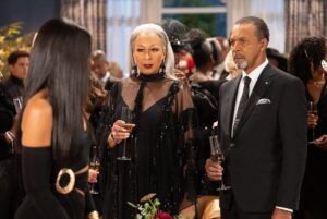 Tamara Tunie Instagram - Well well well… @beyondthegatescbs has warmed up to be quite a sizzling cup of tea - or I should say, a sizzling glass of champagne! 👀 

What are your thoughts so far???