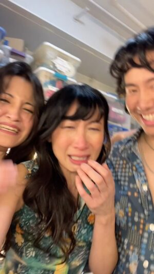 Tamlyn Tomita Instagram - WE ARE SHOOK. We’ve hit 15k in 20 hours!!!!!!
This is bananas. More soon cause we are literally mid show right now but thank you thank you thank you. We are speechless.

We had no clue it would go so fast!!! So we will let it keep going and introduce extended goals - of shots/closeup upgrades that would require extra time from camera team and over time for actors/crew - to capture extra footage scene by scenes. Ok more soon!!!!