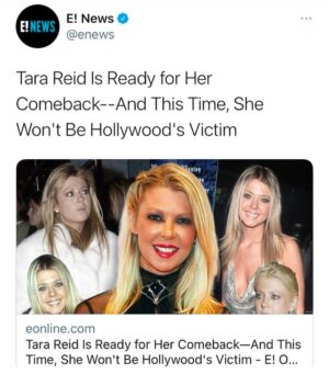 Tara Reid Instagram - ❤️💫 @enews