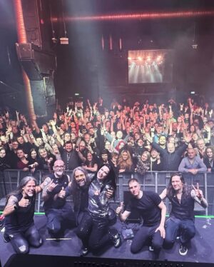 Tarja Turunen Instagram - Having a nice day off in Riga, Latvia. Visited @finlandinriga Finnish Embassy with @marko_hietala_official today and had nice talks about life. Yesterday’s kick off show for this tour in Tallinn was just amazing!!! Tallinn really rocked. It felt very nice to be back. Thank you ♥️See you tomorrow in @palladiumriga !!!! #riga #latvia #livingthedreamtour #tallinn #estonia