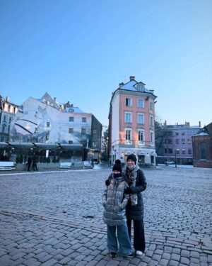 Tarja Turunen Instagram - Having a nice day off in Riga, Latvia. Visited @finlandinriga Finnish Embassy with @marko_hietala_official today and had nice talks about life. Yesterday’s kick off show for this tour in Tallinn was just amazing!!! Tallinn really rocked. It felt very nice to be back. Thank you ♥️See you tomorrow in @palladiumriga !!!! #riga #latvia #livingthedreamtour #tallinn #estonia