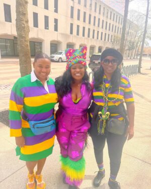 Tarriona Ball Instagram - The first year mardi gras was cut short :(