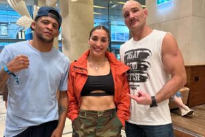 Tatiana Suarez Instagram - “Champions don’t show up to get everything they want; they show up to give everything they have.” And that’s what I’ll do every single time. No matter what! I love it all. Win, lose or draw, I’m right where I want to be. Doing what I love to do every single day of my life. I have the best people around me that love me for me. Living the dream! It’s all about the right mindset and life has taught me time and time again. I’ve experienced it all thrill, agony, happiness, heartbreak. That’s what life is all about. I’m blessed to have this life. And I’ll share these experiences with my children and the future generations to come. 🙏🏻❤️ Thank you to my friends, family, teammates, coaches and fiancé for being there every single time no matter what. Love you guys! On to the next!