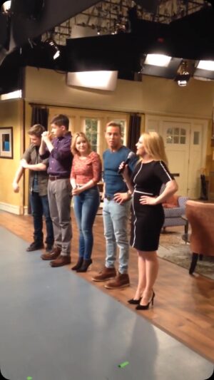 Taylor Spreitler Instagram - 10 years go yesterday I said goodbye to my favorite character Mel from #MelissaandJoey and a whole crew of people who were nothing but a blast to share my days with as we worked towards the daily goal of bringing laughs to people who need it! Such a fun ride! @joeylawrence @taylorspreitler @therealnickrobinson 
@hartbreakfilms