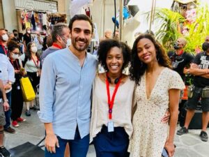 Tembi Locke Instagram - ❤️❤️❤️ @zoesaldana led our beautiful cast in #FromScratch. Her performance was powerful and truly unforgettable. ❤️ Now, a HUGE CONGRATULATIONS goes out to @zoesaldana for her first Oscar win!! BRAVA!!.🤩🎊🎊 And her speech was a call-to-action to celebrate the power and brilliance of the diversity of this nation, the arts, and our global community. 🔥🔥🔥