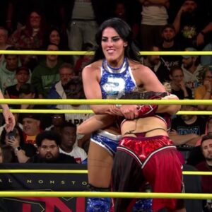 Tessa Blanchard Instagram - Tessa Blanchard is victorious in her first match on #TNAiMPACT in nearly five years, meanwhile Cora Jade blindsides Masha Slamovich.