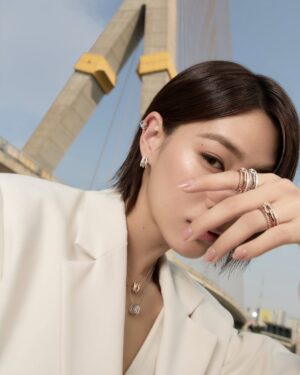 Thasorn Klinnium Instagram - Be bold and shine with Force 10 Rise in every challenge. ✨

@fredjewelry 
#FREDParis #Force10Rise