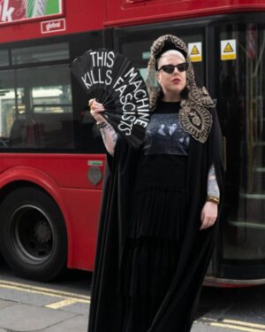 The Blessed Madonna Instagram - Dressing for the BAFTAs in a tribute to Pasolini who punched a fascist at the cinema and made dangerous art.