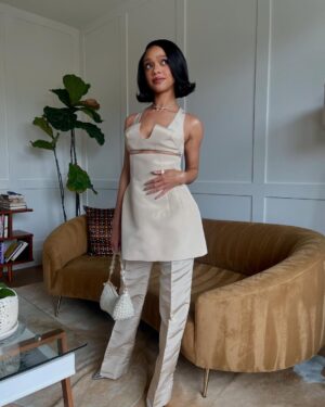Tiffany Boone Instagram - Behold a lady. 

Thank you @essence for continuing to create a space for Black women to put on our luncheon best and celebrate each other.