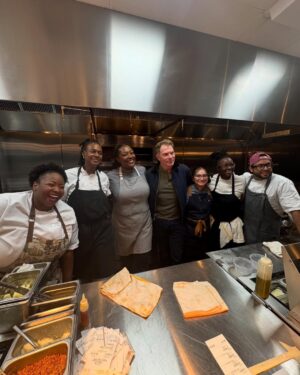 Tiffany Derry Instagram - Sometimes it’s the little things like just coming through. If @bobbyflay coming anywhere near Dallas he coming to see me!! The restaurant was buzzing just having him in the house. Thank you Chef for allowing us to cook for you!! Look at the smiles on my team face just priceless. You are always welcome here❤️!!
-Shef T