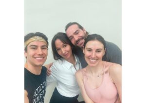 Tiler Peck Instagram - Today is my first Swan Lake performance! 🦢

A little throwback Thursday to when I last performed Swan Lake and had Cali in the rehearsal room with me and my whole family at my show. 

It’s so bittersweet to see these photos since I miss my dad and her so much, but know they will be my guardian angels ❤️

Rehearsing this time around has been a whole new experience —totally transformative— and I have loved digging deeper into the character then ever before with @isaguerin2  @gonzalogarcia79 @roman.julian.mejia 

Can’t wait to see you all at the pond tonight 🦢

#Dog #DogMom #Family #DogsOfInstagram #SwanLake #Ballet #Ballerina #Performance #ThrowbackThursday #PhotoOfTheDay #LivePerformance #Rehearsal #tbt #photos
