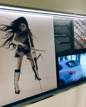 Tina Guo Instagram - @bentleymotors x @tinaguo memories 🤍 Excited for new projects & adventures - ✈️ out in 2 days!