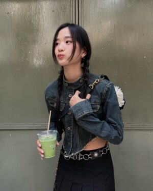 Tontawan Tantivejakul Instagram - Love u so matcha🙂‍↕️🍵
 @Dior #DiorDJourney