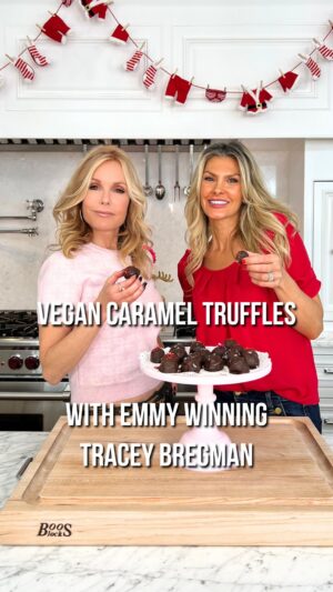 Tracey E. Bregman Instagram - 💖 Love at First Bite – Vegan Caramel Truffles! 💖

What’s better than chocolate, caramel, and a little indulgence? 🍫✨ I’m beyond excited to be collaborating with Emmy award-winning Tracey Bregman (@traceybregman1) from The Young and the Restless (@youngandrestlesscbs) to bring you these irresistible Vegan Caramel Truffles—just in time for Valentine’s Day!

These decadent, plant-based delights start with a creamy medjool date filling, get drizzled with homemade vegan caramel and peanut butter, then take a luxurious dip in silky dark chocolate. To top it off? A sprinkle of freeze-dried strawberries for the perfect decadent touch! (BTW - you can get the recipe for the vegan caramel sauce on my website - check the link in my bio)

These truffles aren’t just dreamy and delicious—they’re also packed with antioxidants, healthy fats, and natural sweetness for a treat that loves you back! Whether you’re sharing with someone special, surprising your besties with a sweet treat, or treating yourself (because self-love is everything!), these are guaranteed to make your heart (and taste buds) happy.

💘 Tag someone who needs a little chocolate love this Valentine’s Day!

Get the full recipe at 
www.ChristineAvanti.com
.
.
.
Vegan caramel, vegan caramel truffles, vegan desserts, vegan truffles, holiday desserts, healthy desserts, low sugar desserts, low sugar valentine desserts, valentines day gifts, dark chocolate recipes, Tracey Bregman, cooking tutorials, baking tutorials, recipe tutorials, what should I bake | #vegandessert #veganrecipes #healthydessert #lowsugardessert #valentinesdessert #traceybregman