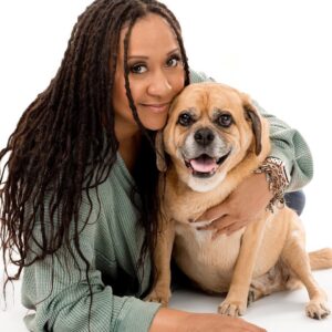 Tracie Thoms Instagram - You guys!! #BabyJameson is 12 years old today!!! It feels like he came home to live with me just yesterday! I just love him to bits… he makes everything better, and I’m so happy that I get to be his mom. Happy Birthday Jameson! Mommy loves you! You’re the best boy to us, and the best mascot for our whole community! Looking forward to many snuggles when I get home! ❤️❤️❤️❤️