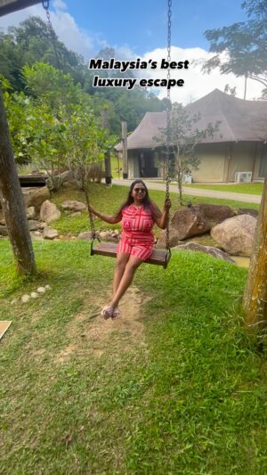 Triparna Bandyopadhyay Instagram - Escape into the beauty of this amazing resort! We landed in Malaysia and stayed at  this beautiful property and totally in love with such an aesthetic beauty, the picturesque rooms, and such amazing hospitality. 
 
The property has a lot of fun indoor activities such as bonfire, movie nights, various sports, picnic and also off-road activity such as river hike, ATV rides and so on. 
#visitmalaysiayear2026
#malaysiatrulyaisa
#surrealexperinces 
#tiarasaescapes #tiarasaescapesglampingresort #malaysiadaytrips #kualalumpur #kualalumpurcity #kldaytrips #igersmalaysia #malaysiatravel #malaysiatrending #viralmalaysia