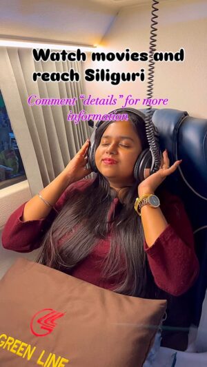 Triparna Bandyopadhyay Instagram - Comment “details” for price and other information. 
Reach Siliguri comfortably from Kolkata to Siliguri! You can simply enjoy a good movie, munch in some snacks and relax for this journey.

You can book via their website. 

#the_foodielady #busjourney #njp #newjalpaiguri #siliguri #siliguridiaries #kolkatabusride🚌 #kolkatabusopedia #kolkatabus #kolkatabuses #kolkatabuslover #buslover #explore #explorepage #viralreels #fyp #viralvideos
