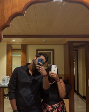 Triparna Bandyopadhyay Instagram - One year ago, I promised my heart to you, and every day since, you’ve shown me the depth of that promise. Here’s to the love we’ve built, and to the forever we have yet to write.

 Here’s to our adventures with time and many moree to come ❤️

To ♾️ 🧿 🪬 

#the_foodielady #anniversary #happilymarried